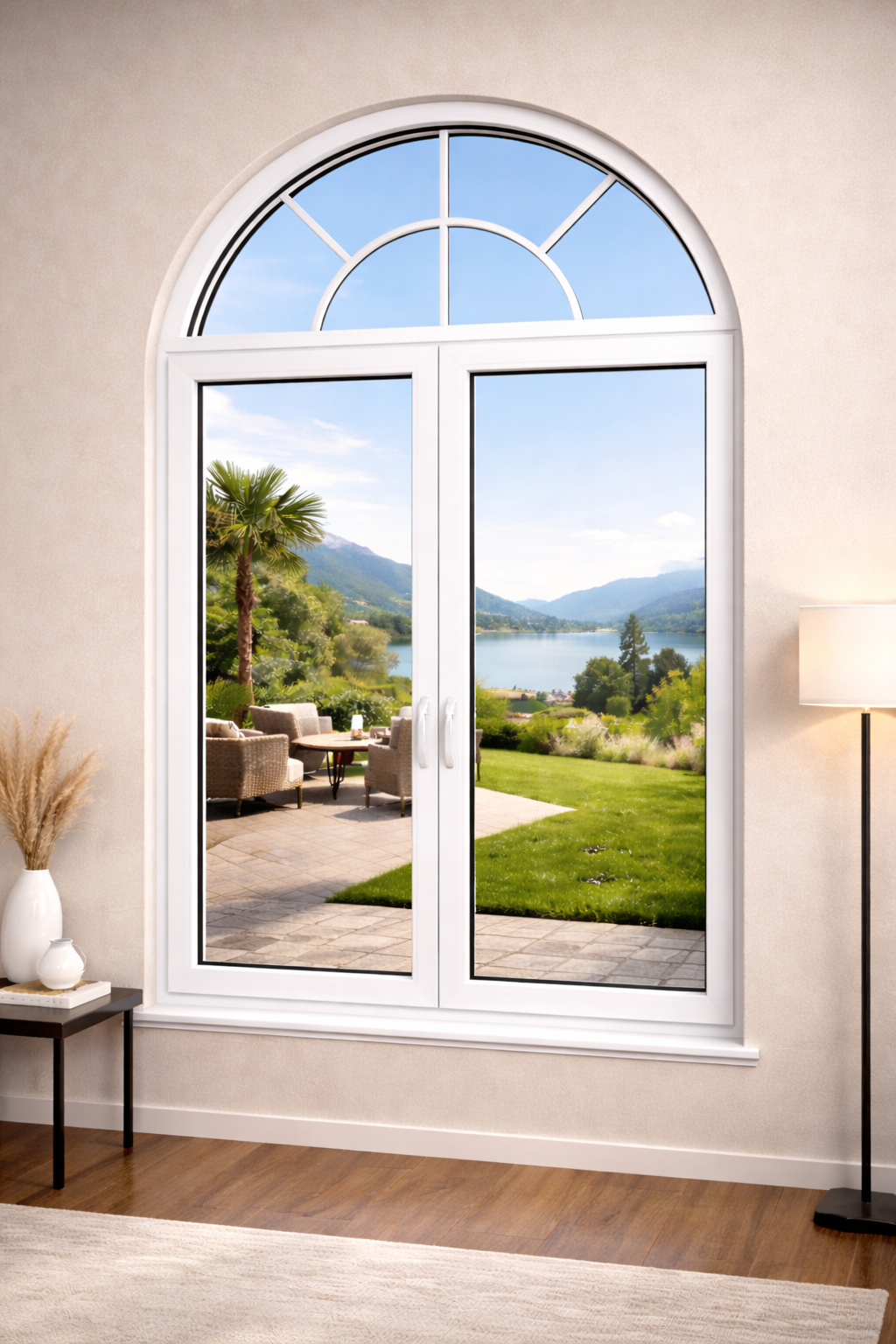 uPVC Arched Window in Patna Bihar