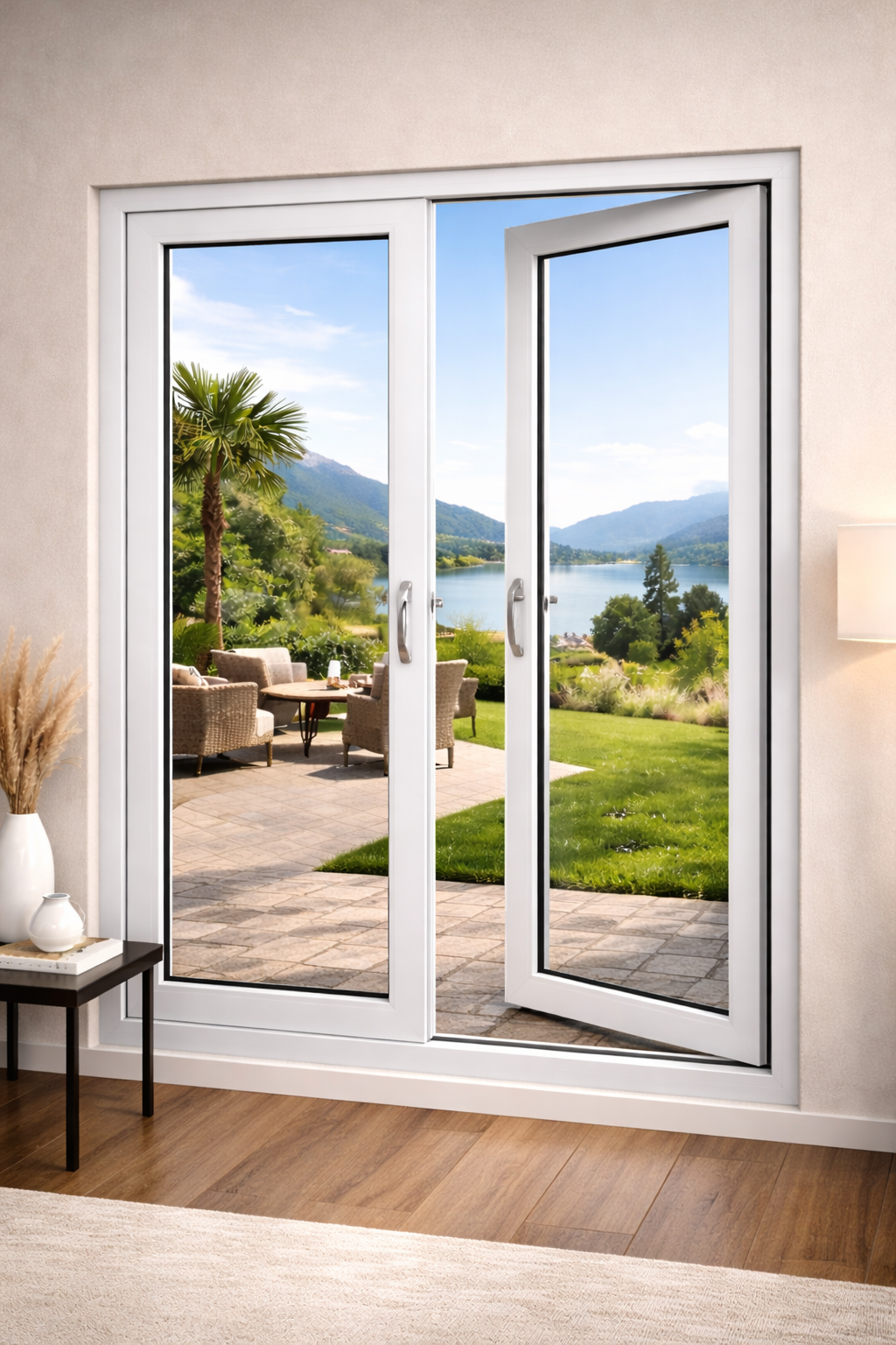 uPVC French Window in Patna Bihar